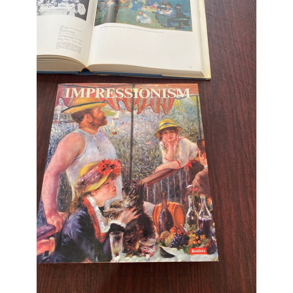 Impressionism Art‎ Book 1973 Chartwell Books Editors of Realites Van Gogh Monet